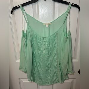 Miami Womens Lace Off-Shoulder Blouse S Fairy Romantic Victorian Indie Ethereal